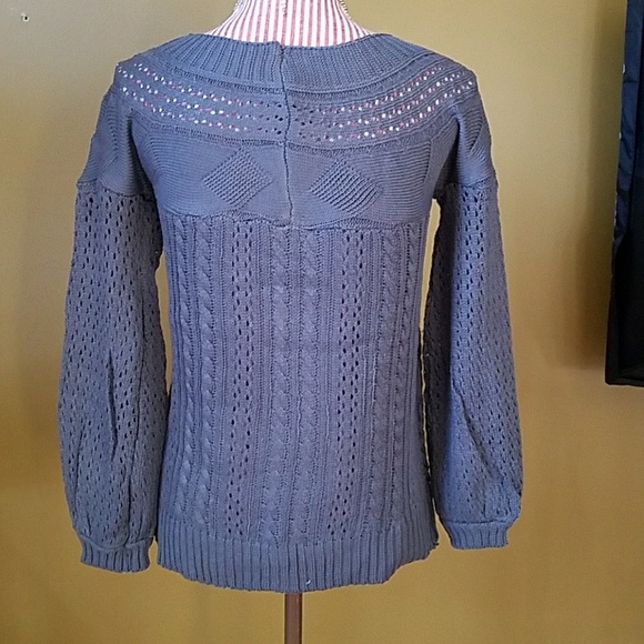 LAST ONE!! Chunky Cable Knit Sweater - Picture 4 of 4